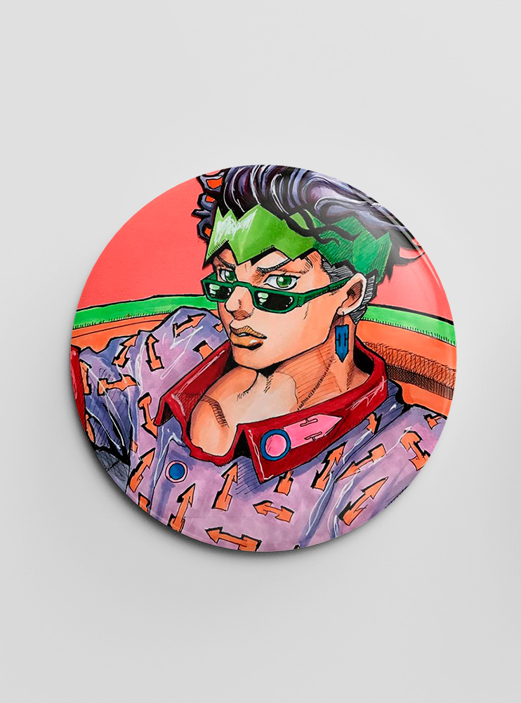 Значок "ДжоДжо" 102 (JoJo's Bizarre Adventure)