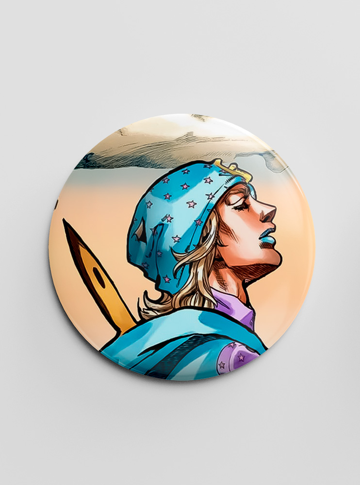 Значок "ДжоДжо" 105 (JoJo's Bizarre Adventure)
