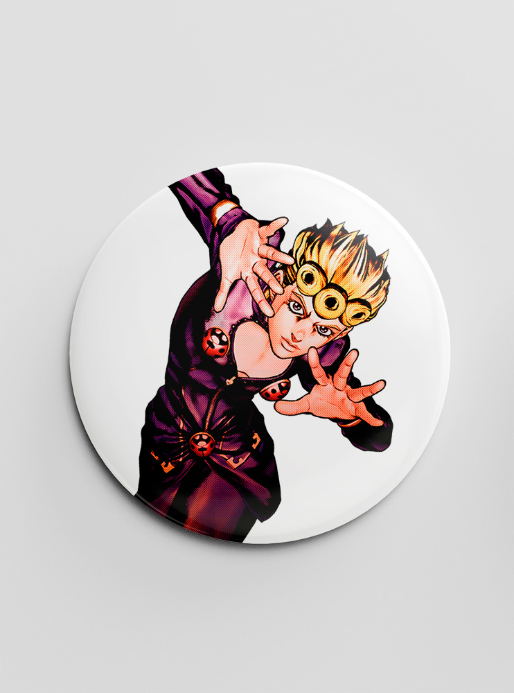 Значок "ДжоДжо" 67 (JoJo's Bizarre Adventure)
