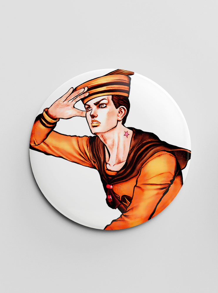 Значок "ДжоДжо" 68 (JoJo's Bizarre Adventure)