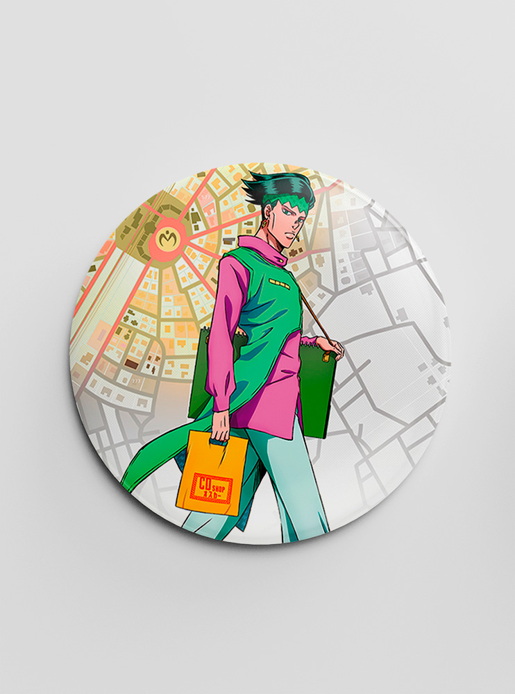 Значок "ДжоДжо" 81 (JoJo's Bizarre Adventure)