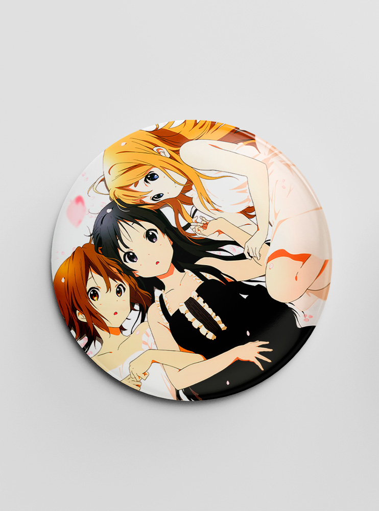 Значок Легка музика 10 (K-On) Значок Легка музика 10 (K-On)