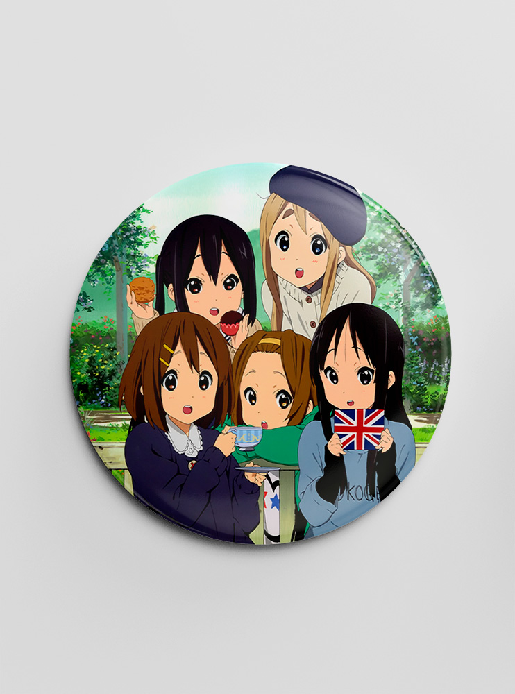 Значок Легка музика 12 (K-On) Значок Легка музика 12 (K-On)