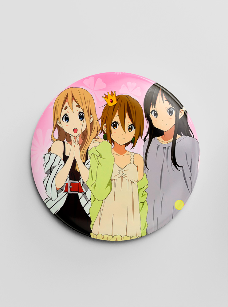 Значок Легка музика 15 (K-On) Значок Легка музика 15 (K-On)