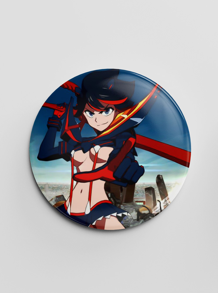 Значок Ріж Рубай 7 (Kill la Kill) Значок Ріж Рубай 7 (Kill la Kill)