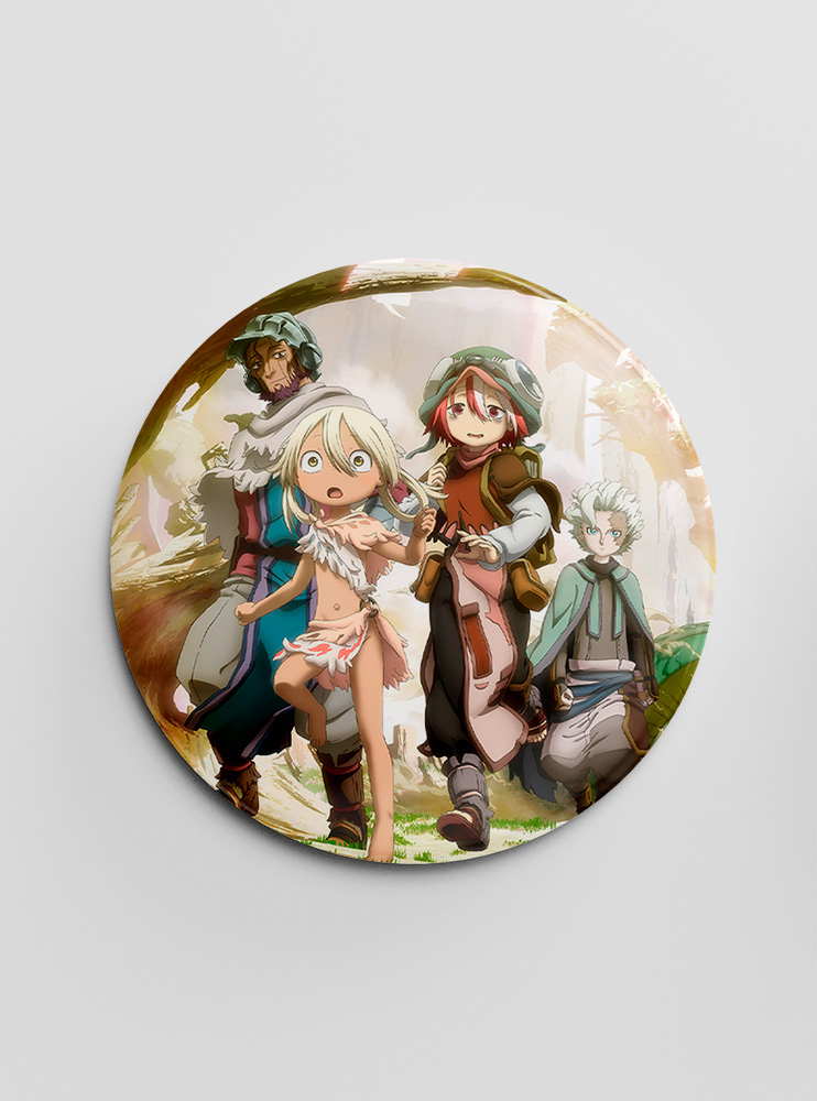 Значок Зроблений в безодні 2 (Made in abyss)