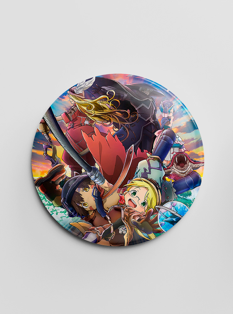 Значок Зроблений в безодні 3 (Made in abyss)