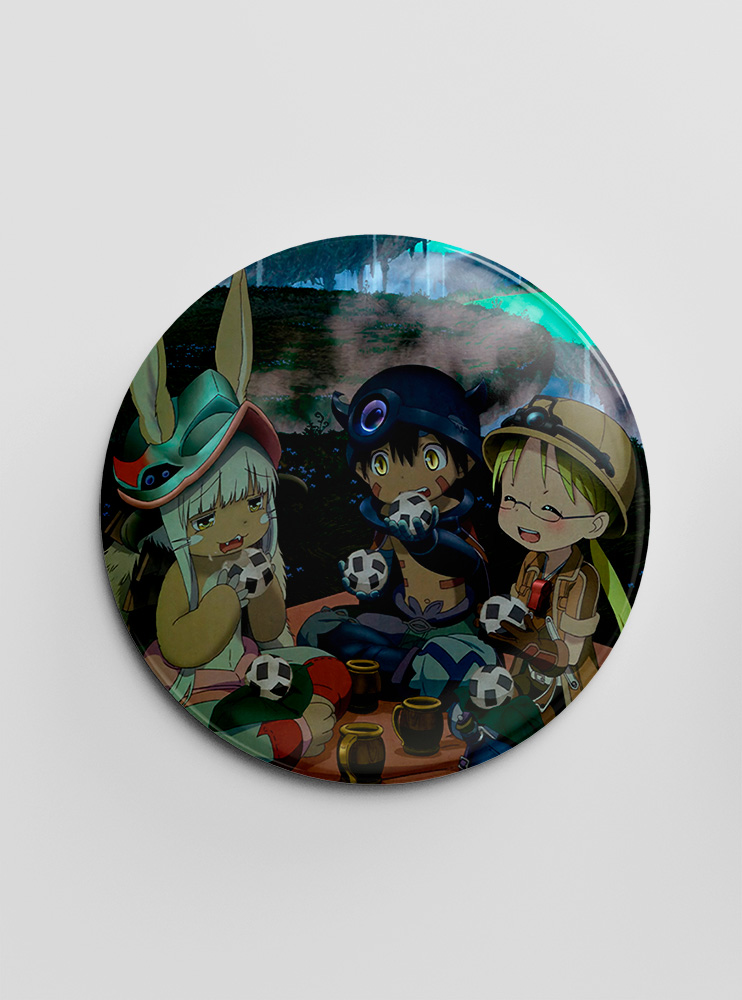 Значок Зроблений в безодні 5 (Made in abyss)