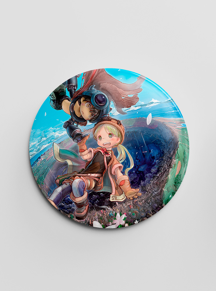 Значок Зроблений в безодні 6 (Made in abyss)