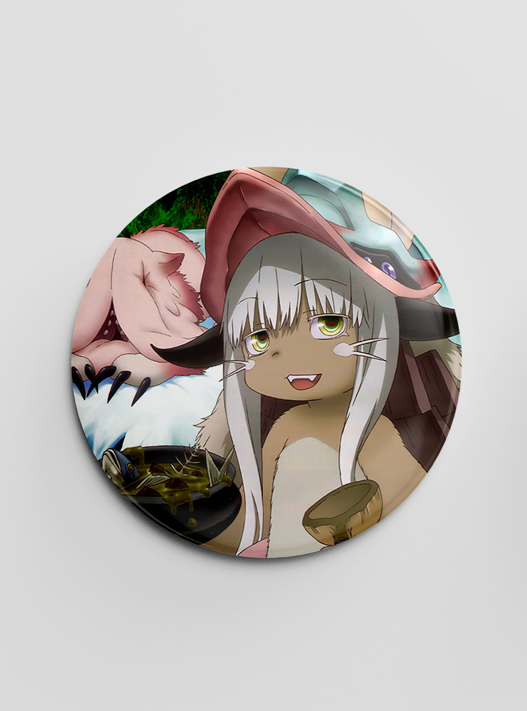 Значок Зроблений в безодні 8 (Made in abyss)