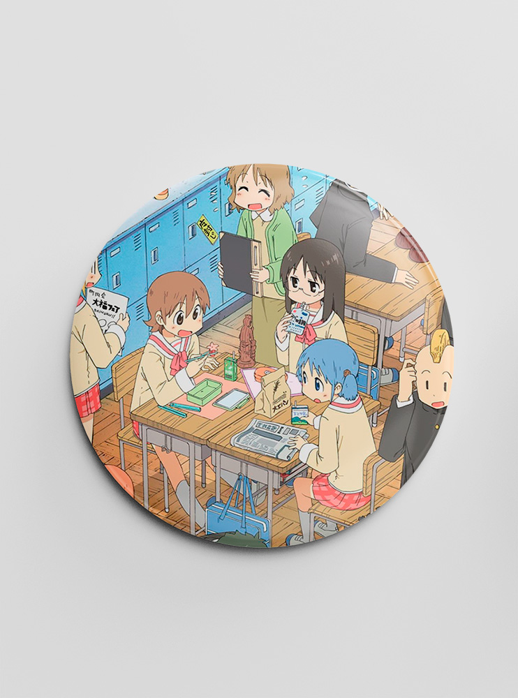 Значок Повсякденнощі 3 (Nichijou)