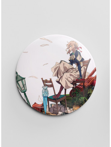 Значок Віолета Евергарден 13 (Violet Evergarden)