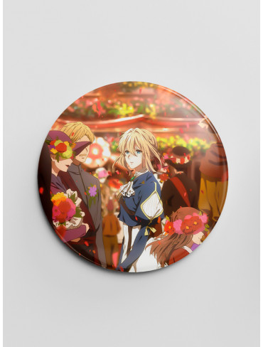 Значок Віолета Евергарден 20 (Violet Evergarden)