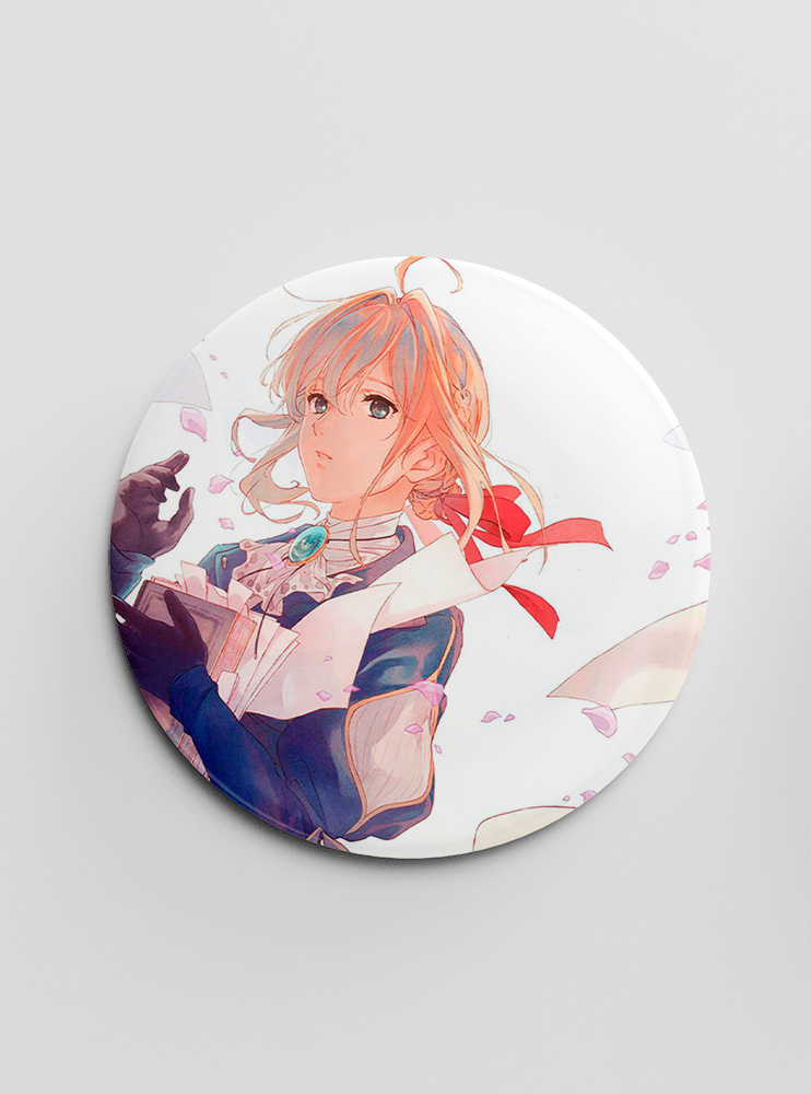 Значок Віолета Евергарден 5 (Violet Evergarden)