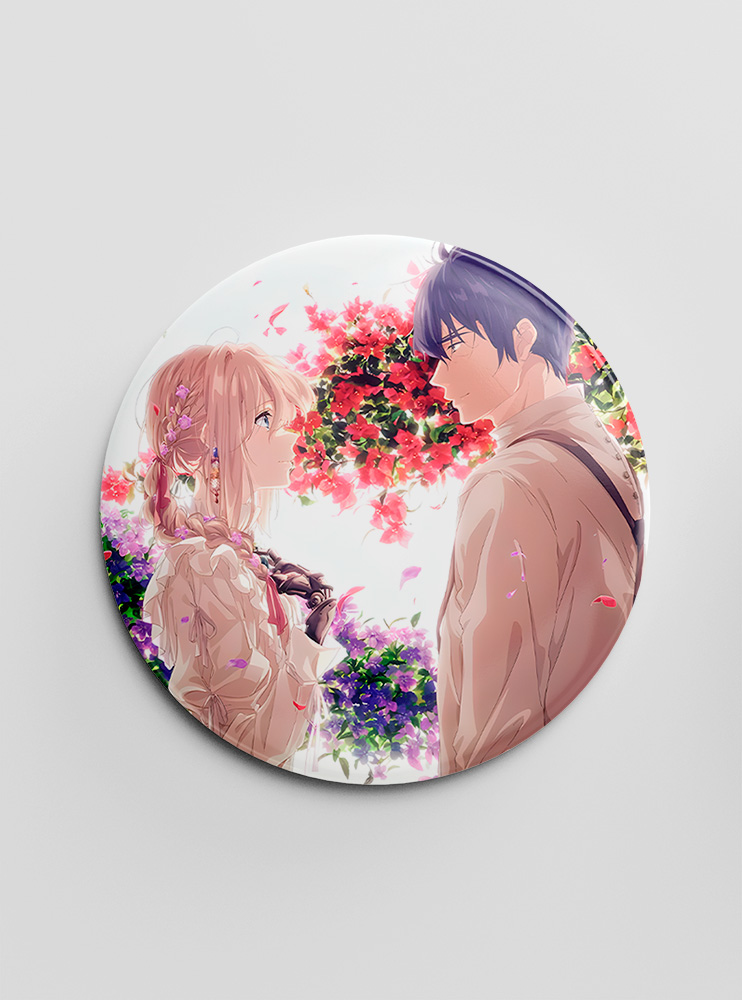 Значок Віолета Евергарден 6 (Violet Evergarden)