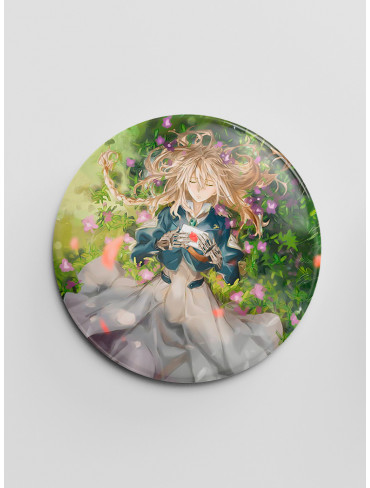 Значок Віолета Евергарден 7 (Violet Evergarden)