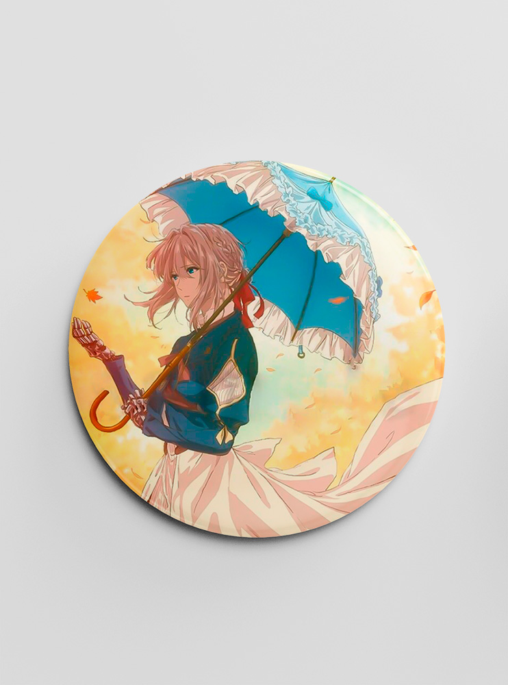 Значок Віолета Евергарден 9 (Violet Evergarden)
