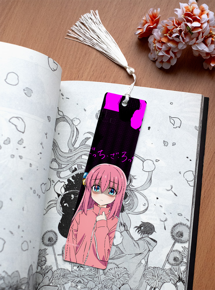Книжкова закладка Самітниця-рокерка! (Bocchi the Rock!)
