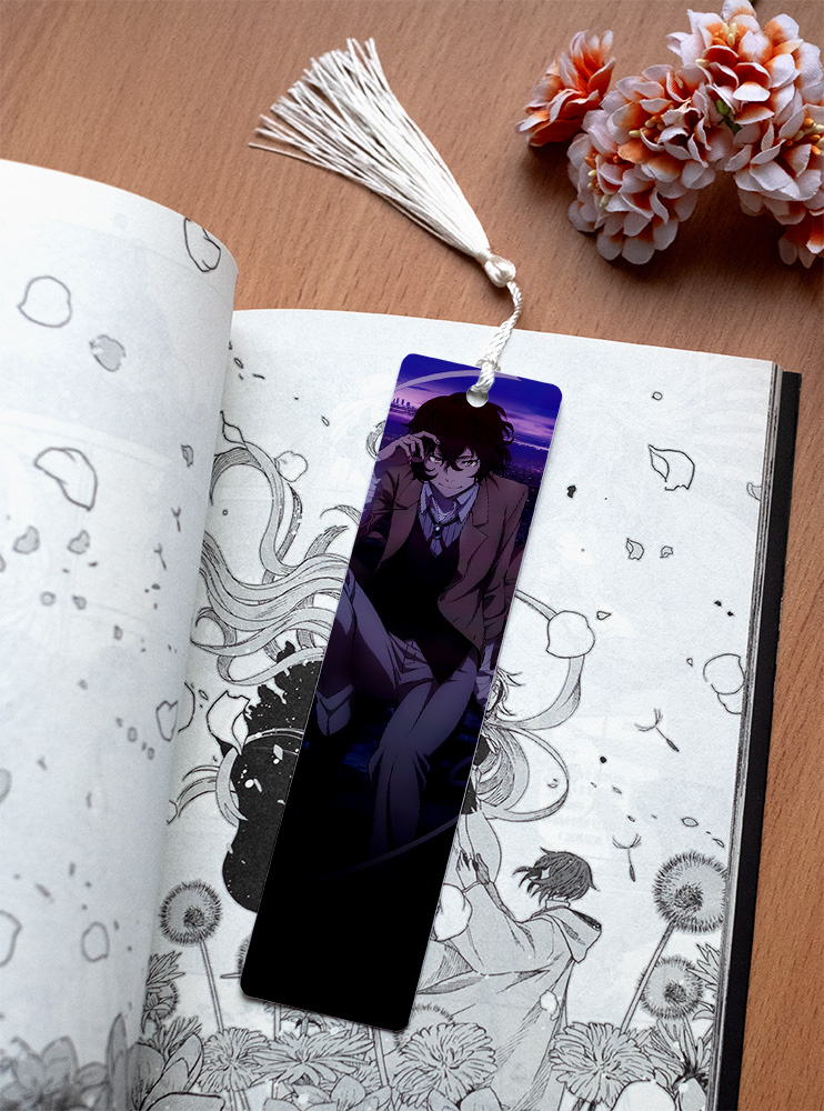 Книжкова закладка Літературні генії Бродячі Пси 3 (Bungou Stray Dogs)