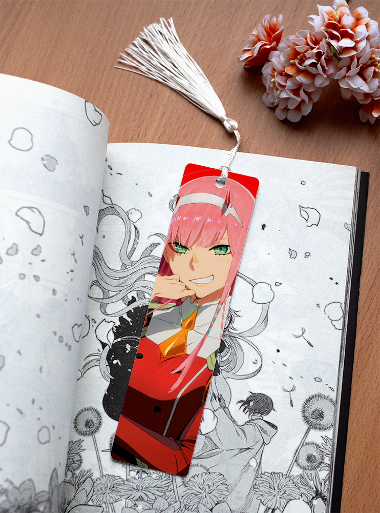 Книжкова закладка Милий у Франксі (Darling in the Franxx)