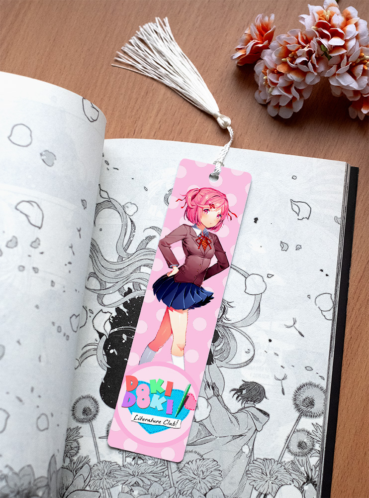Книжкова закладка Doki Doki Літературний клуб! 3 (Doki Doki Literature Club!)