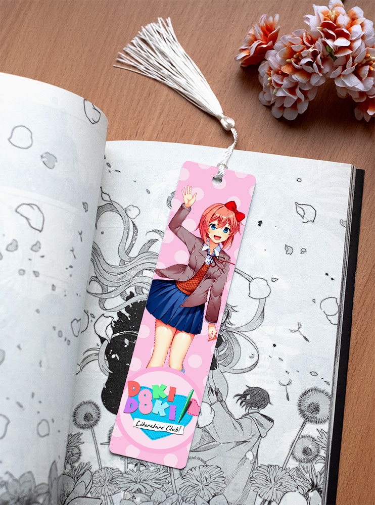 Книжкова закладка Doki Doki Літературний клуб! 4 (Doki Doki Literature Club!)