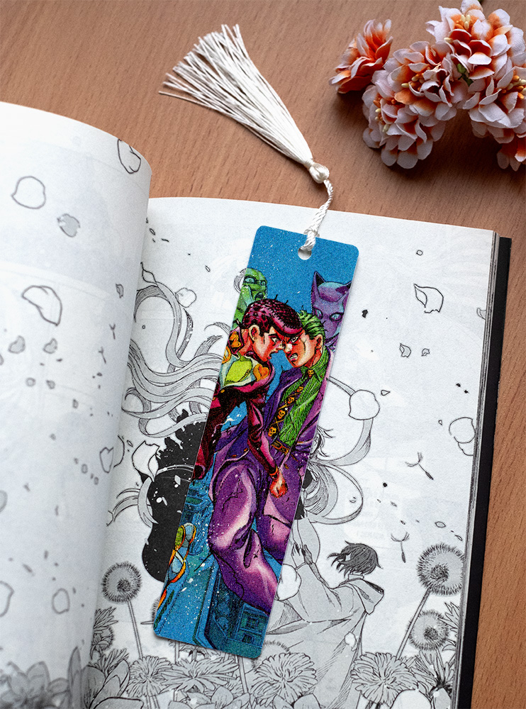 Книжкова закладка Неймовірні пригоди ДжоДжо (JoJo's Bizarre Adventure)