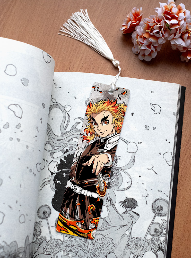 Книжкова закладка Клинок, що знищує демонів 8 (Kimetsu no Yaiba)