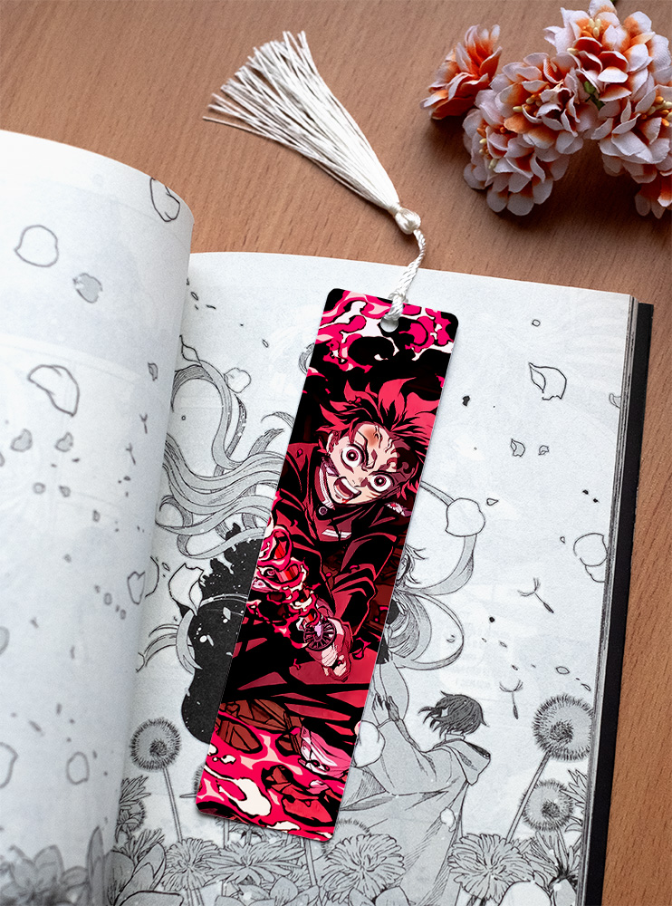 Книжкова закладка Клинок, що знищує демонів 12 (Kimetsu no Yaiba)