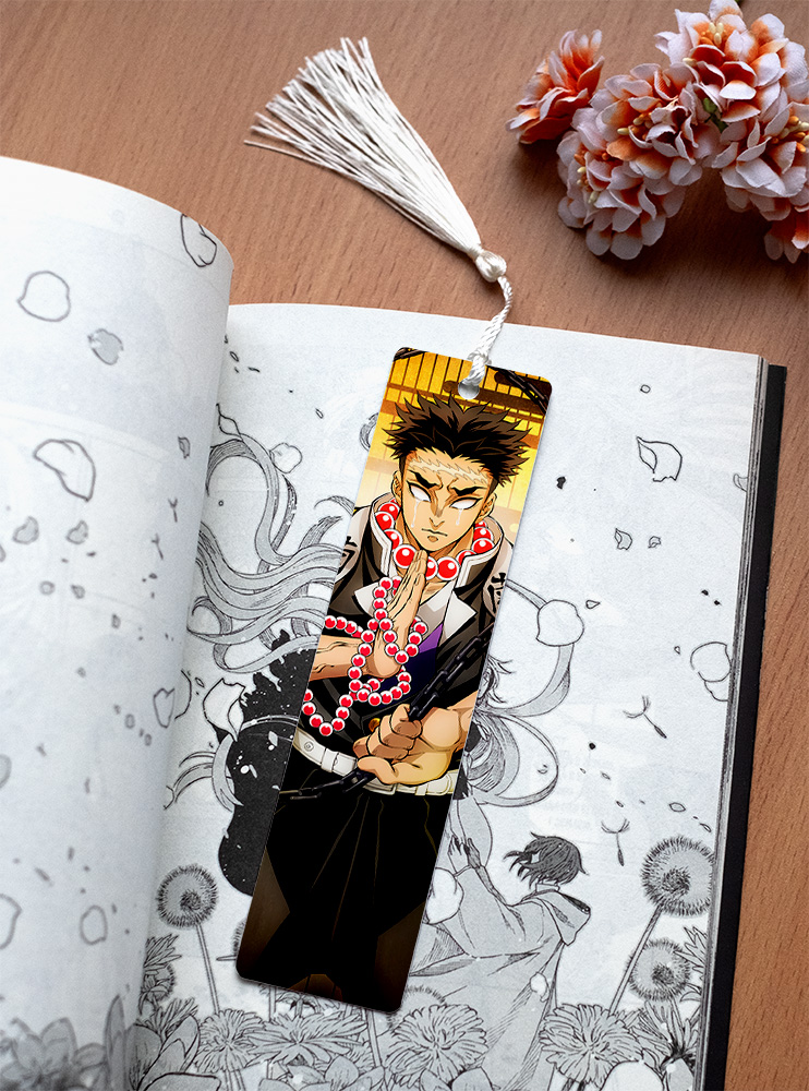 Книжкова закладка Клинок, що знищує демонів 15 (Kimetsu no Yaiba)
