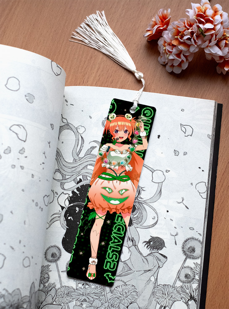 Книжкова закладка П'ять наречених 5 (5-toubun no Hanayome)