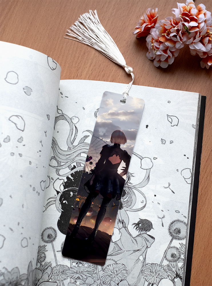 Книжкова закладка Ніер: Автомата 3 (NieR: Automata)