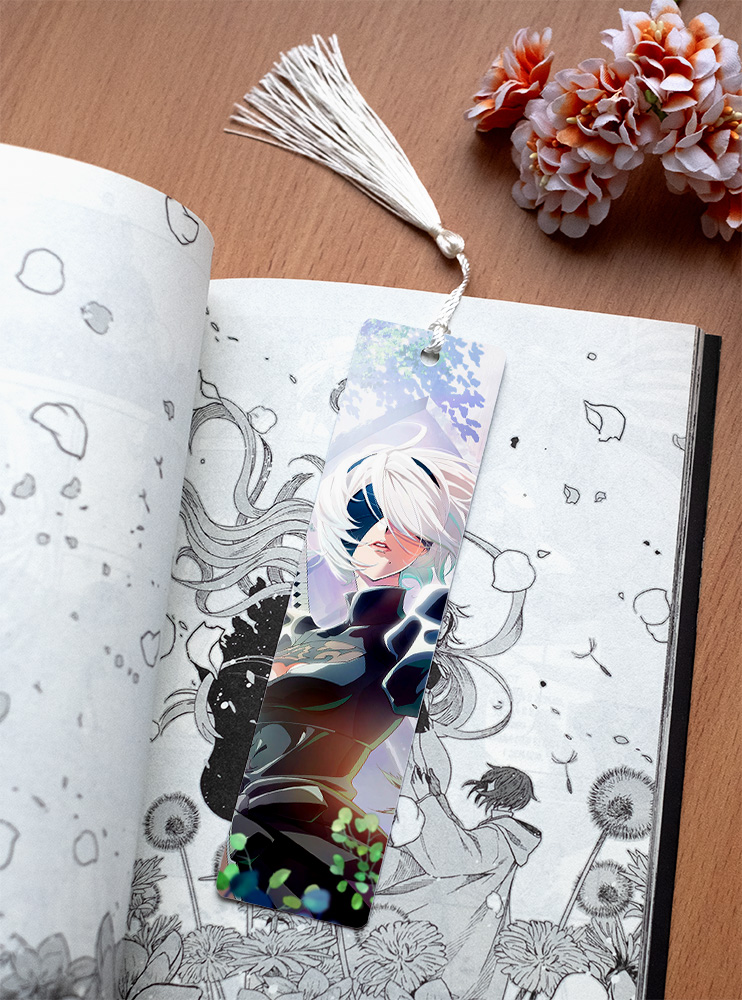 Книжкова закладка Ніер: Автомата 4 (NieR: Automata)