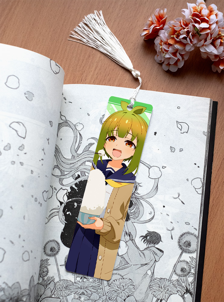 Книжкова закладка Моя подруга-оленичка Нокотан (Shikanoko Nokonoko Koshitantan)