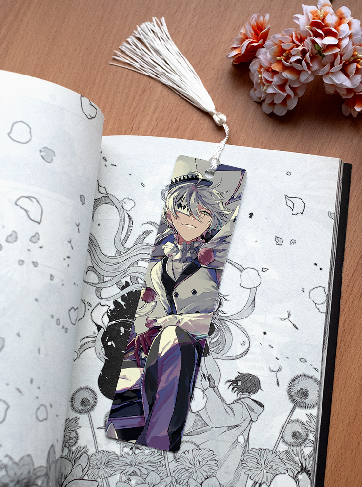 Книжкова закладка Літературні генії Бродячі Пси 2 (Bungou Stray Dogs)