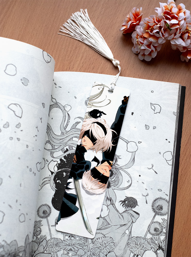 Книжкова закладка Ніер: Автомата (NieR: Automata)
