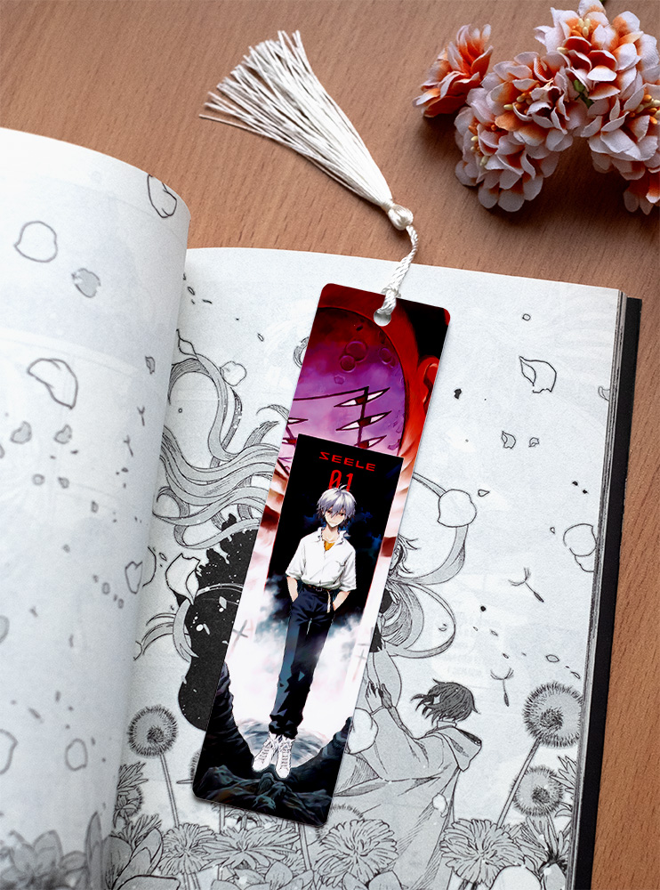 Книжкова закладка Євангеліон 7 (Evangelion)