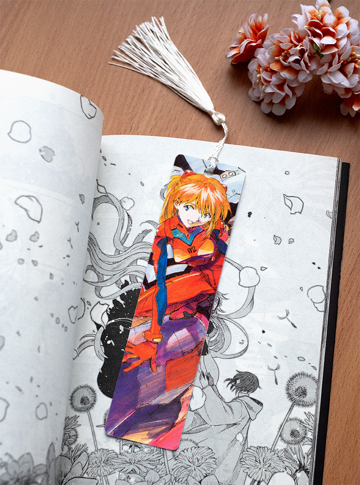 Книжкова закладка Євангеліон 8 (Evangelion)