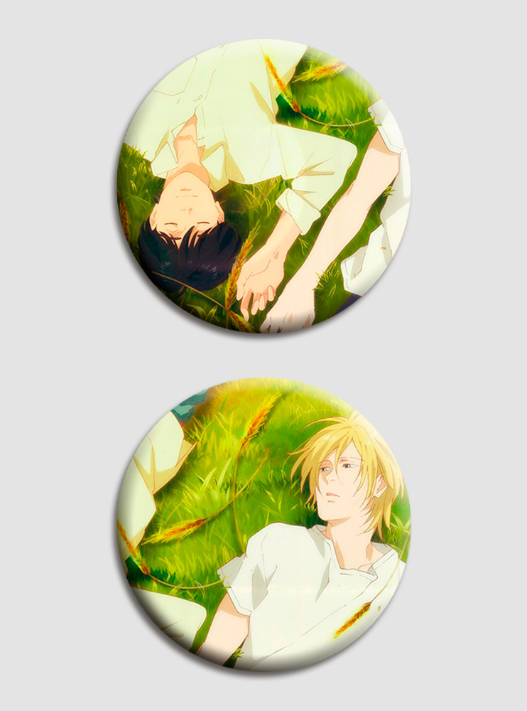Парні значки Бананова Риба 2 (Banana Fish)