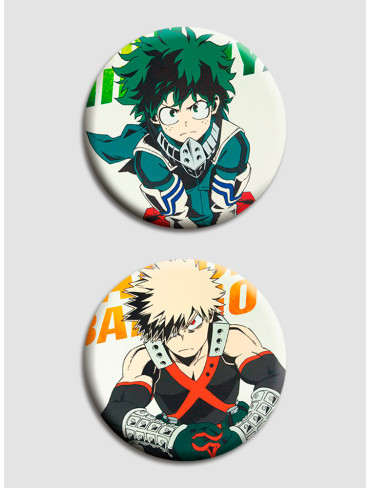 Парні значки Моя геройська академія (Boku no Hero Academia)