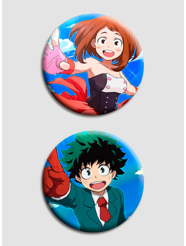Парні значки Моя геройська академія 4 (Boku no Hero Academia)
