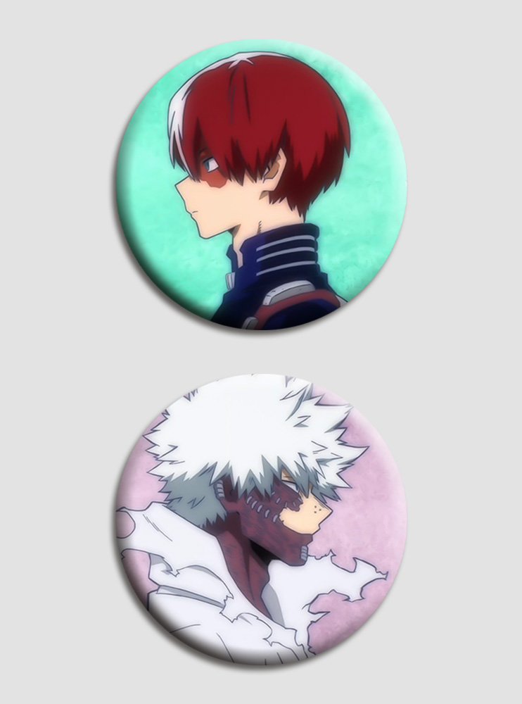 Парні значки Моя геройська академія 11 (Boku no Hero Academia)