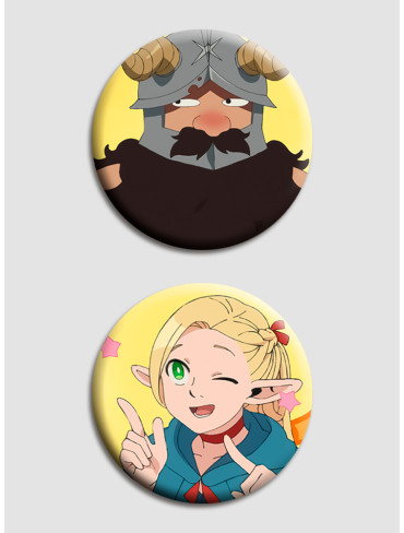 Парні значки Підземелля смакоти (Delicious in Dungeon)