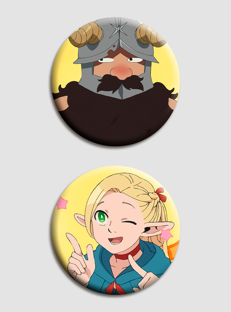 Парні значки Підземелля смакоти (Delicious in Dungeon)