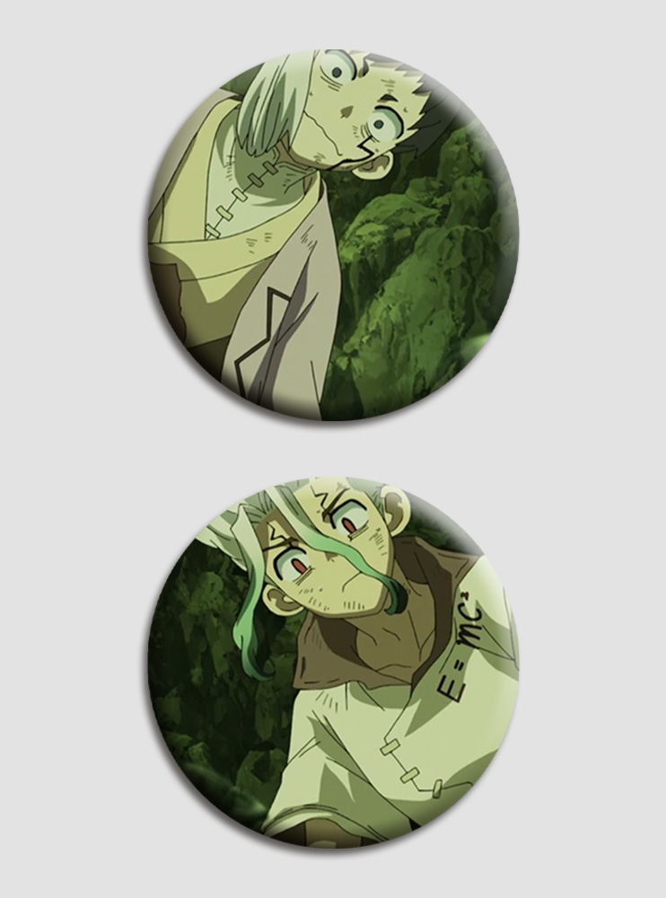 Парні значки Доктор Стоун 2 (Dr. Stone)
