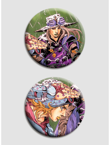 Парні значки Неймовірні пригоди ДжоДжо 2 (JoJo's Bizarre Adventure)