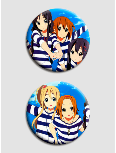 Парні значки Легка музика (K-On)