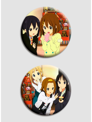 Парні значки Легка музика 2 (K-On)