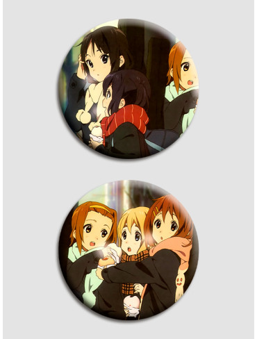 Парні значки Легка музика 3 (K-On)