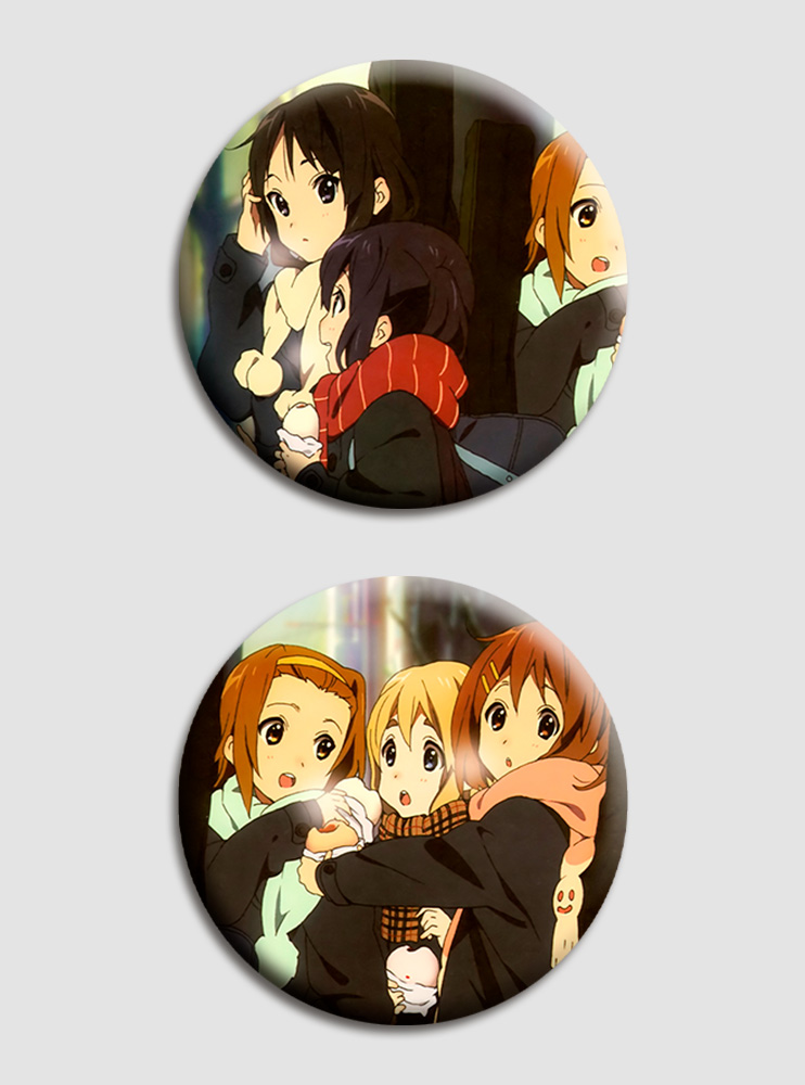 Парні значки Легка музика 3 (K-On)